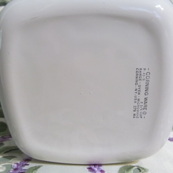 Corning Ware Spice of Life P-43-B 2 3/4 Cup Casserole Dish & lid Excellent Cond! - Picture 10 of 15